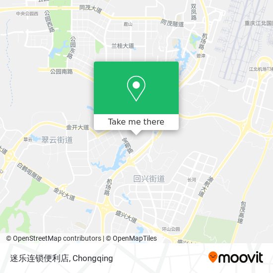 迷乐连锁便利店 map