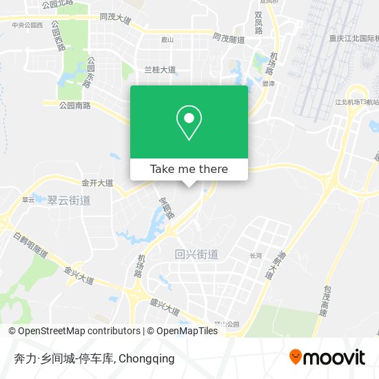奔力·乡间城-停车库 map