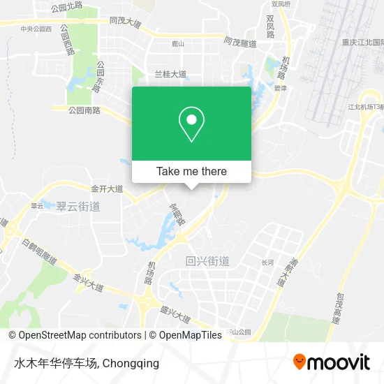 水木年华停车场 map
