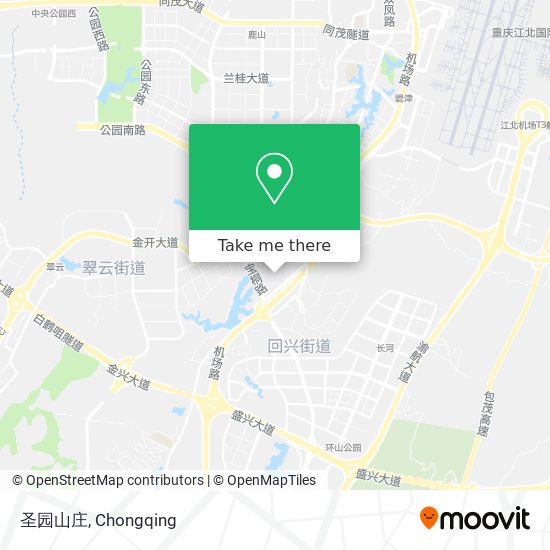 圣园山庄 map
