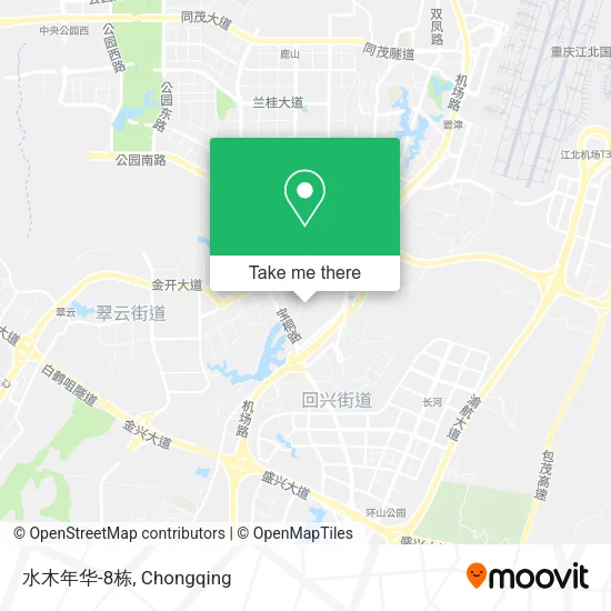 水木年华-8栋 map