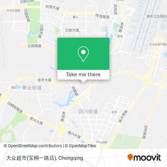大众超市(宝桐一路店) map