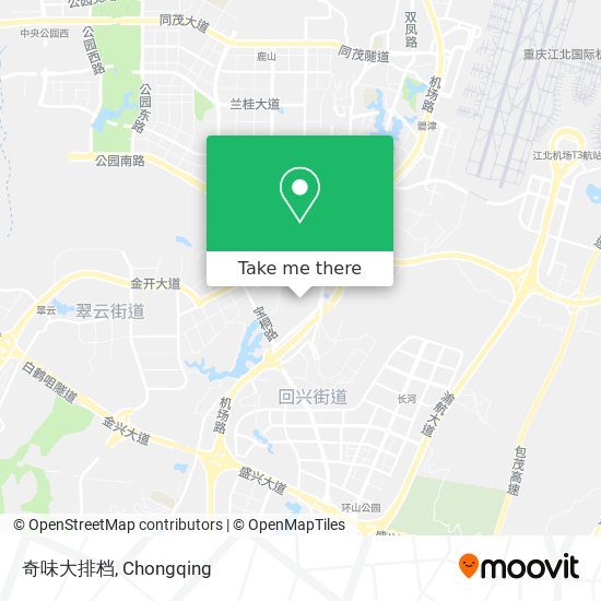 奇味大排档 map