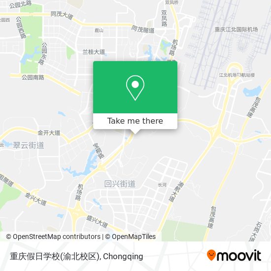 重庆假日学校(渝北校区) map