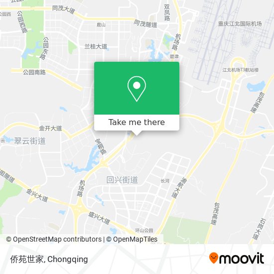 侨苑世家 map