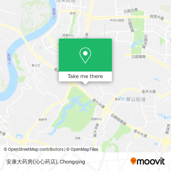 安康大药房(沁心药店) map