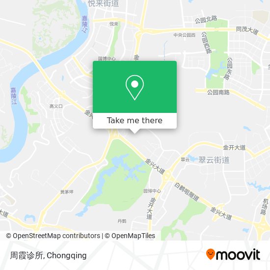 周霞诊所 map