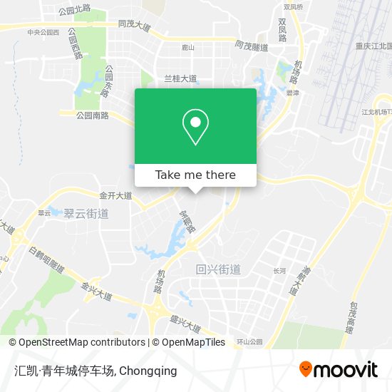汇凯·青年城停车场 map