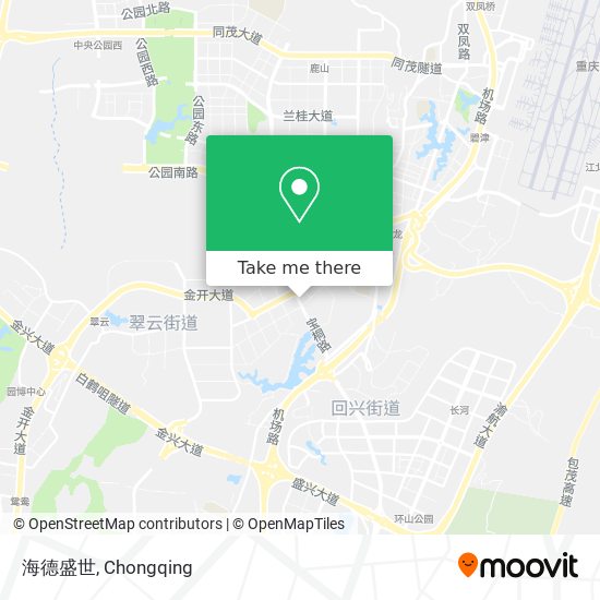 海德盛世 map
