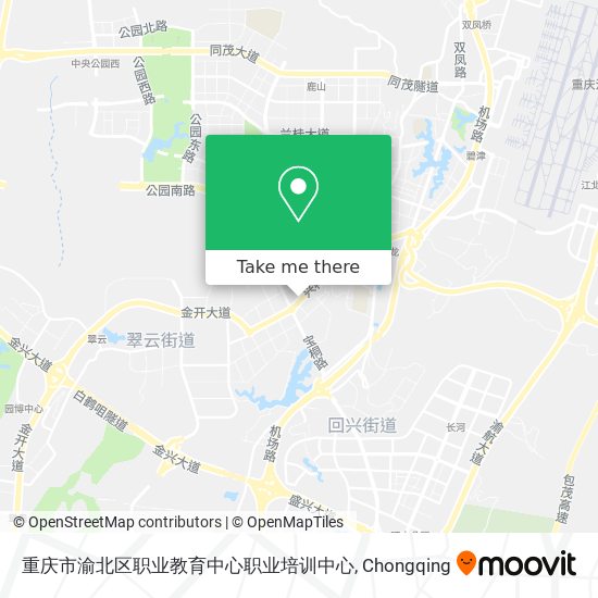 重庆市渝北区职业教育中心职业培训中心 map