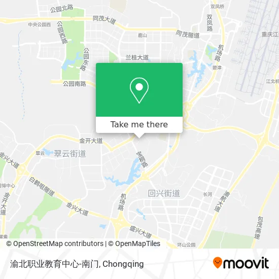 渝北职业教育中心-南门 map