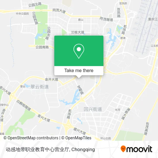 动感地带职业教育中心营业厅 map