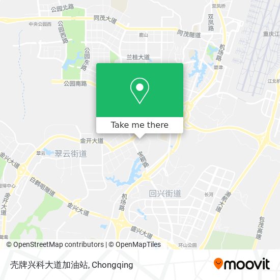 壳牌兴科大道加油站 map