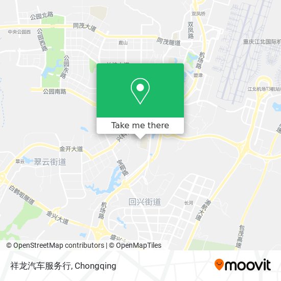 祥龙汽车服务行 map