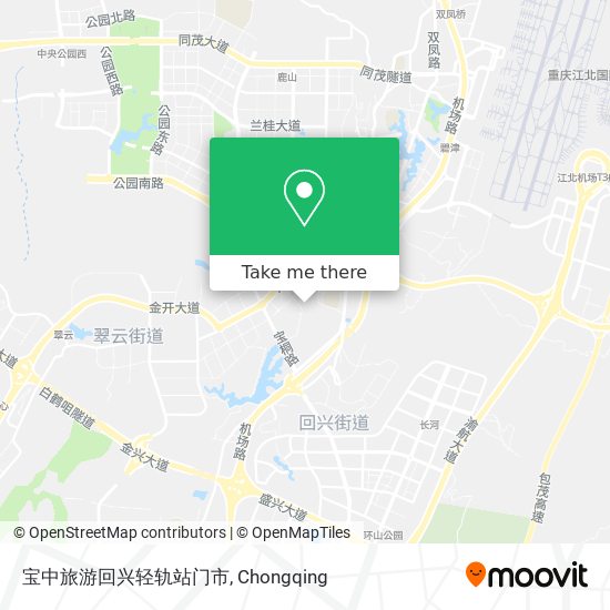 宝中旅游回兴轻轨站门市 map