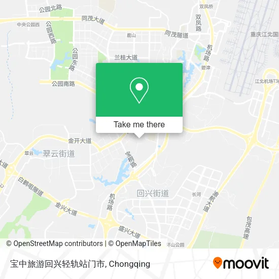 宝中旅游回兴轻轨站门市 map