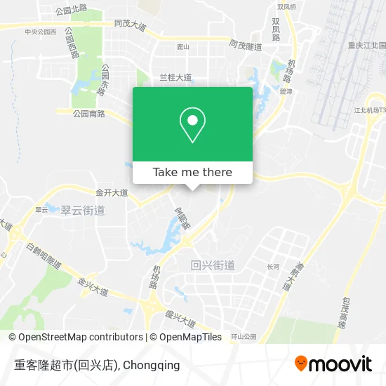 重客隆超市(回兴店) map