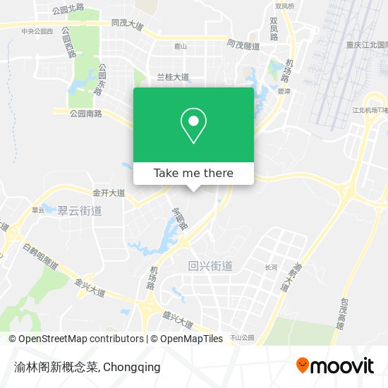 渝林阁新概念菜 map