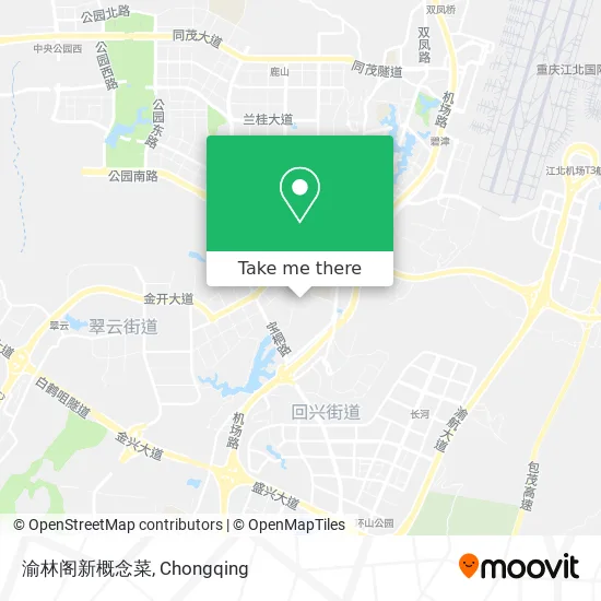 渝林阁新概念菜 map