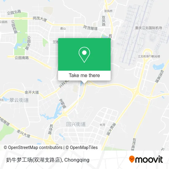 奶牛梦工场(双湖支路店) map