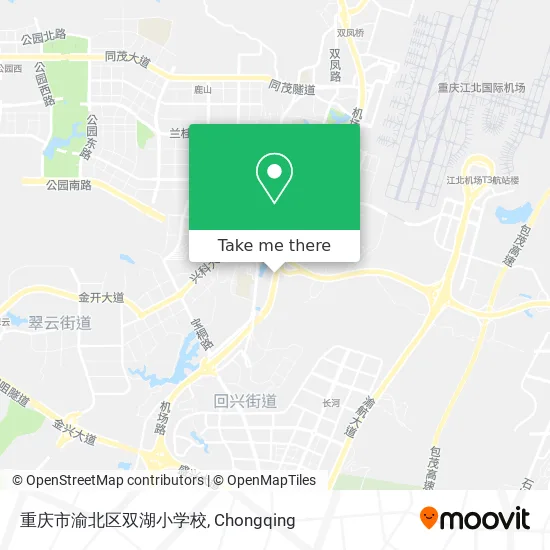 重庆市渝北区双湖小学校 map