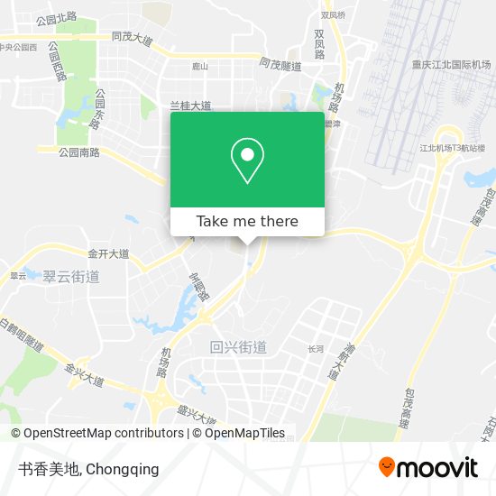 书香美地 map