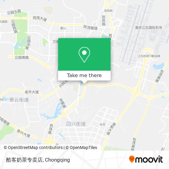 酷客奶茶专卖店 map