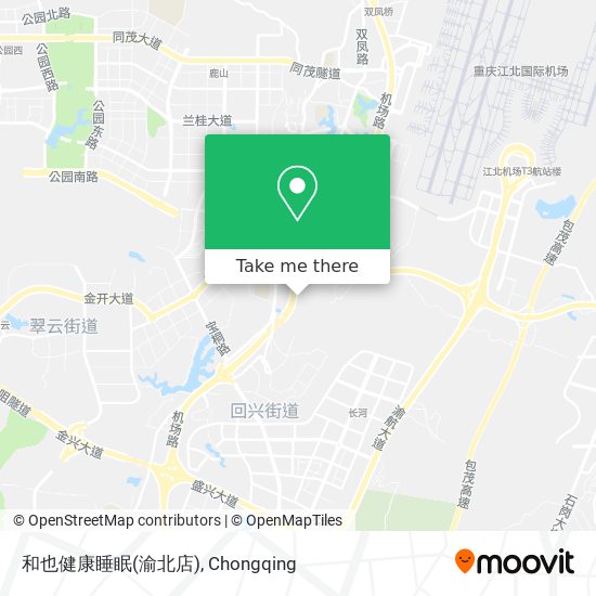 和也健康睡眠(渝北店) map