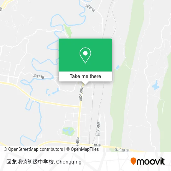 回龙坝镇初级中学校 map