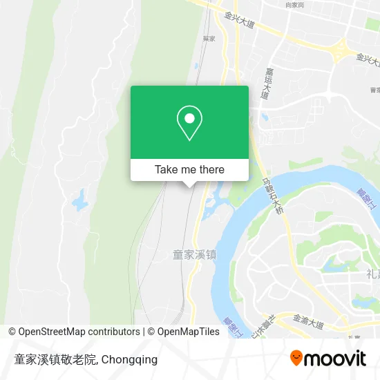 童家溪镇敬老院 map
