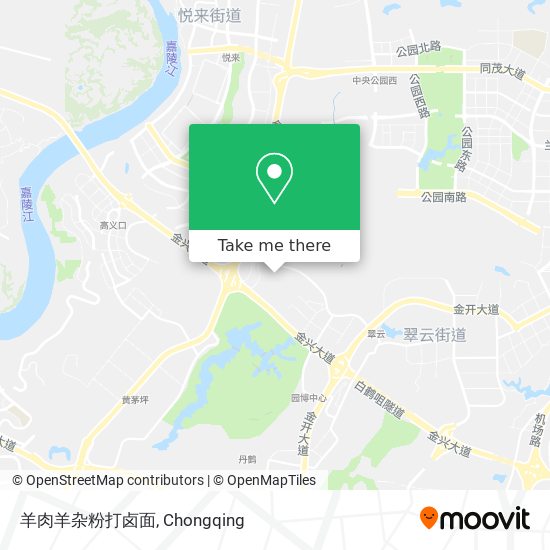 羊肉羊杂粉打卤面 map