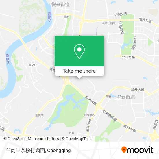 羊肉羊杂粉打卤面 map