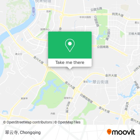 翠云寺 map