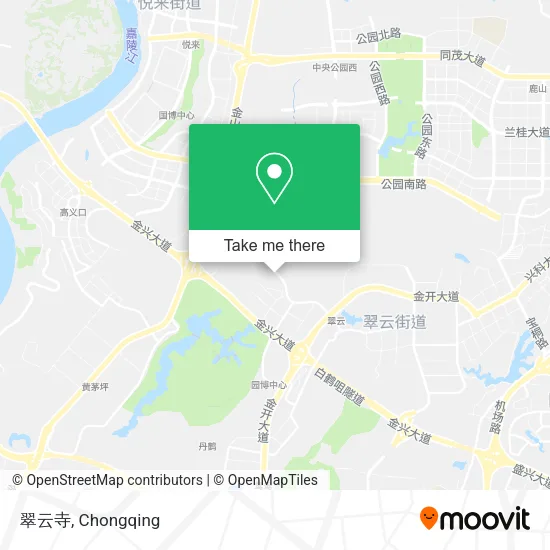 翠云寺 map