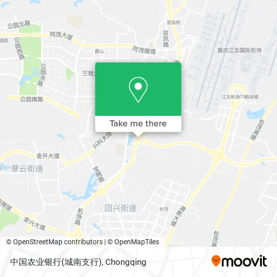 中国农业银行(城南支行) map