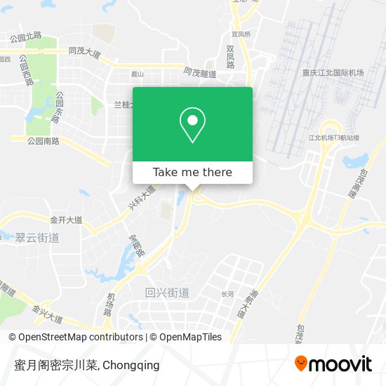 蜜月阁密宗川菜 map