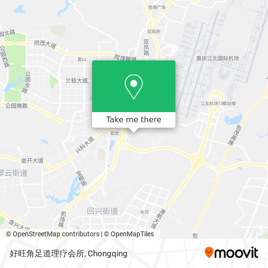 好旺角足道理疗会所 map