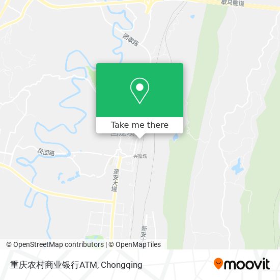 重庆农村商业银行ATM map