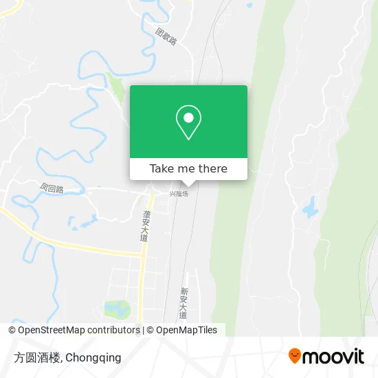 方圆酒楼 map