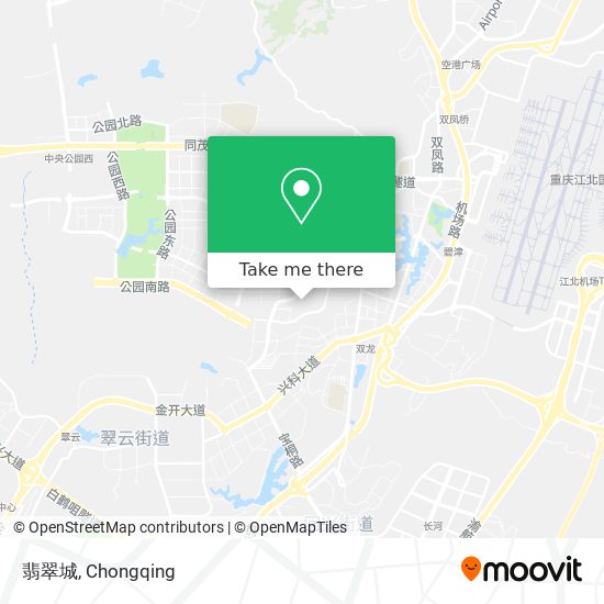 翡翠城 map