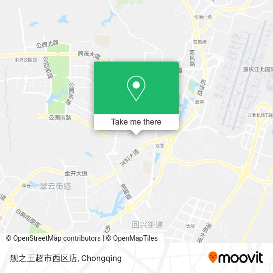 舰之王超市西区店 map