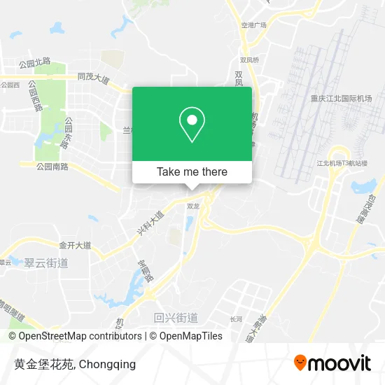 黄金堡花苑 map