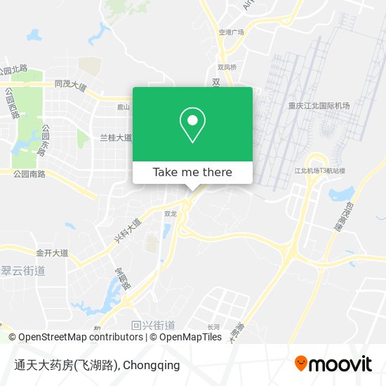 通天大药房(飞湖路) map