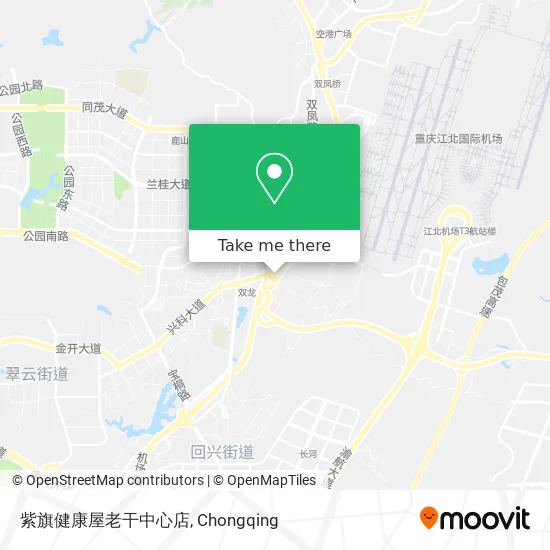 紫旗健康屋老干中心店 map