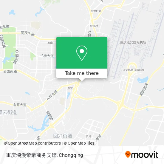 重庆鸿漫帝豪商务宾馆 map