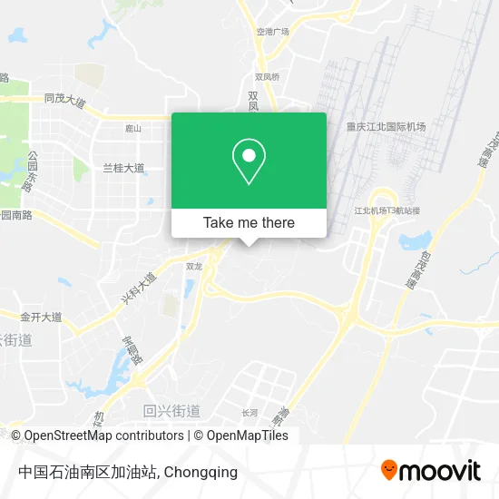 中国石油南区加油站 map