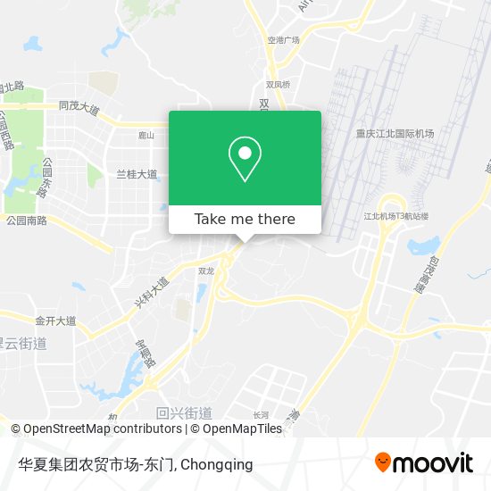 华夏集团农贸市场-东门 map