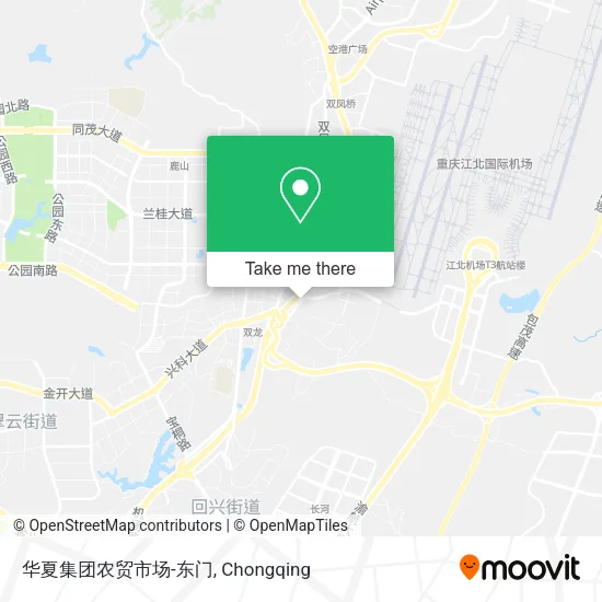 华夏集团农贸市场-东门 map