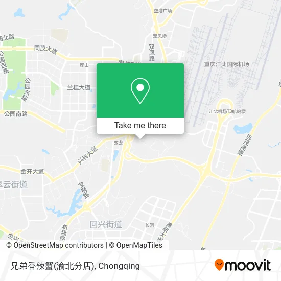 兄弟香辣蟹(渝北分店) map