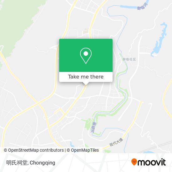 明氏祠堂 map